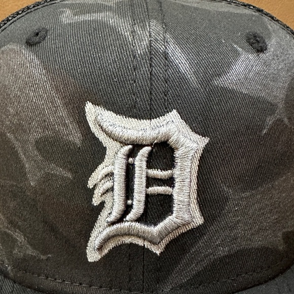Detroit Tigers New Era 9Fifty Camo Snapback trucker mesh hat - ONE OF A KIND - Picture 3 of 11